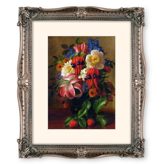 Bronze Picture Frames 8x10 Baroque Style Frame for 8 by 10 Photos, Wall and Tabletop Display