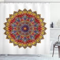 thumbnail image 1 of Ambesonne Ethnic Shower Curtain, Hippie Bohem, 69"Wx84"L, Multicolor, 1 of 3