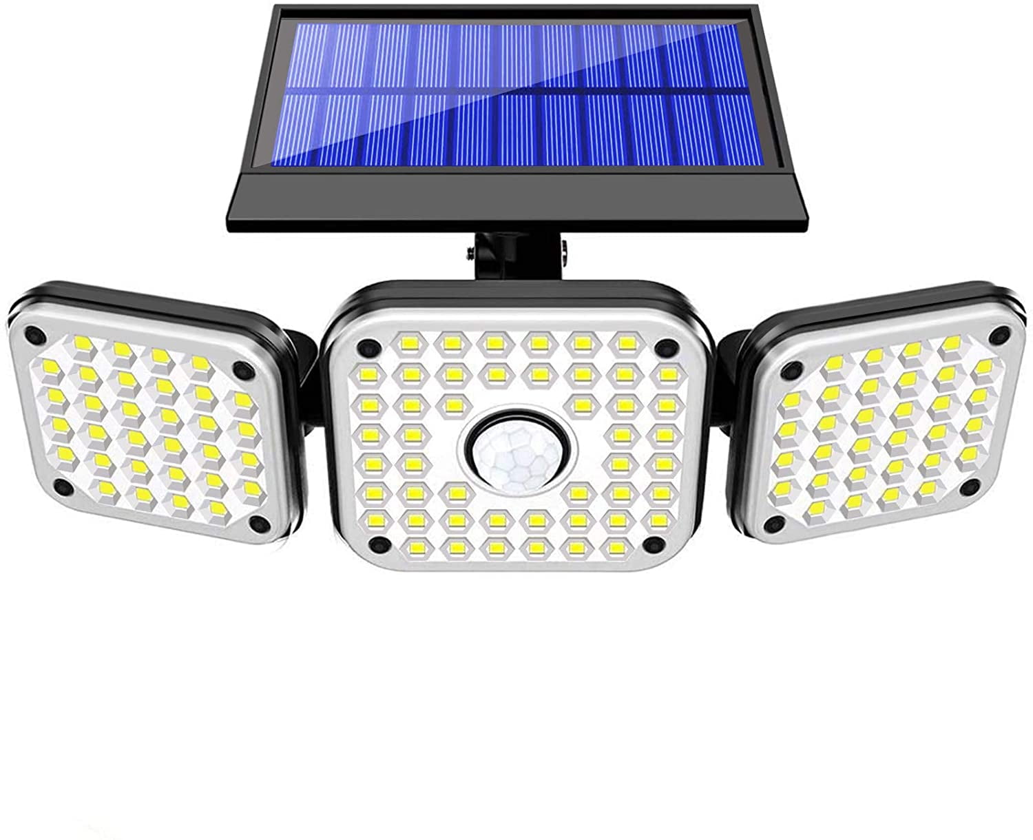 106 COB LED Solar Power Wall Light Motion Sensor Garden Security Outdoor Lamp ES 