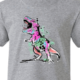 thumbnail image 4 of Inktastic Graffiti Paint Splatter T-Rex Youth T-Shirt, 4 of 5