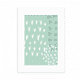thumbnail image 1 of Marco de fotos de escritorio Unbranded arte Abstracto Verde 5x7 pulgadas, 1 of 4