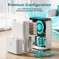 thumbnail image 6 of ALROCKET 30 Pint Dehumidifier for Basement, DOE 10 Pint Dehumidifier with Drain Hose Covers 2500 Sq.Ft, Smart Humidity Control, Auto Defrost, 6 of 8