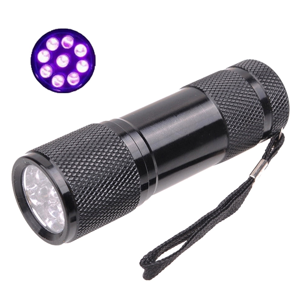LE 9 LED UV Black Light Flashlight 
