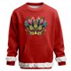 thumbnail image 2 of RKSTN Carnival Party Sweatshirts for Men Oversized Crew Neck Carnival Graphic Print Versatile Fleece Sweatshirt Mens Casual Round Neck Relaxed Fits Comfy Pullover Sweatshirt Top Fall Winter Clothes, 2 of 7