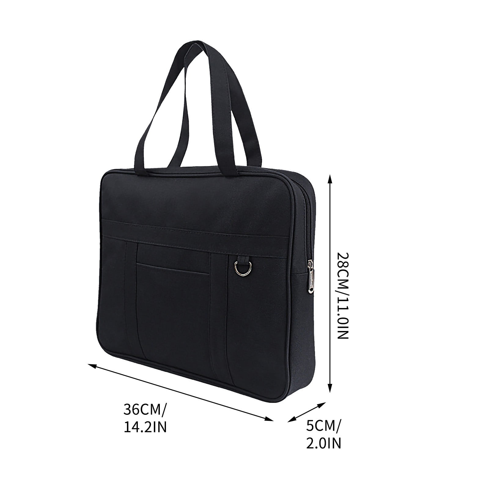JilgTeok 4 Packs File Bag Business Meeting Handbag Storage Tote Bag Shoulder Bag Office Bag Messenger Bag Briefcase for Men Women Work and Daily Use