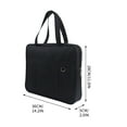 thumbnail image 3 of Hovmgk Business Meeting Handbag Storage Tote Bag, Office Organizer for Documents, Breathable Fabric & Waterproof Zippered File Bag with Shoulder Strap, Large Capacity for Daily Office Use, 3 of 5