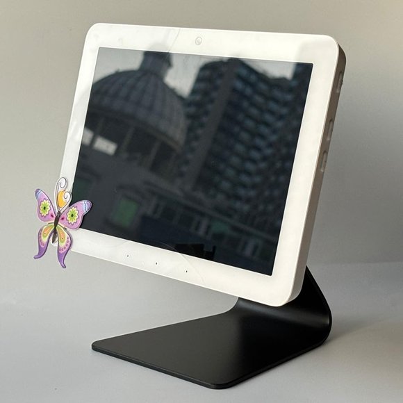 Soporte ATOPHK Inclinable y Giratorio Negro 11x11x13 cm para Echo Hub