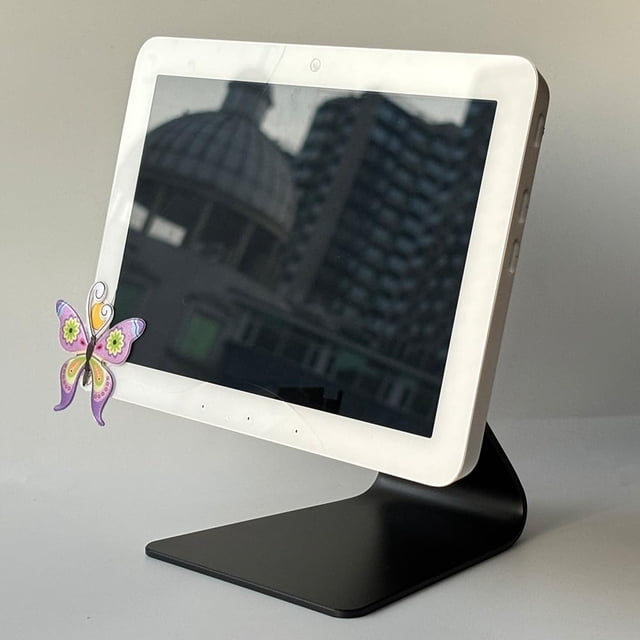 Soporte ATOPHK Inclinable y Giratorio Negro 11x11x13 cm para Echo Hub