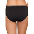 thumbnail image 2 of Wacoal Women's Perfect Primer Hi Cut Brief Panty, Black, Small, 2 of 2