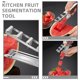 thumbnail image 3 of BESTYASH Utensilio De Cocina Para Cortar Sandía En Cubos Con Material Duradero Y Mango Ergonómico Plateado, 3 of 8