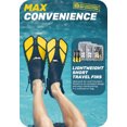 thumbnail image 7 of Swim Fins Travel Size Short Blade, Snorkeling Fins with Adjustable Buckles for Adult Men Women Kids Diving Flippers, 7 of 7