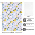 thumbnail image 2 of 2 Pcs Pioneer Flower Floral Print Pattern Kitchen Towels, Funny Microfiber Dish Towel Set, 18" X 26" Tea Towels, 2 of 6