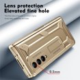 thumbnail image 6 of ELEHOLD for Samsung Galaxy Z Fold 4 Heavy Duty Case with Built-in Screen Protector Invisible Kickstand Hinge Protection Non-Slip Shockproof Full Body Rugged Case for Samsung Z Fold 4,Gold, 6 of 7