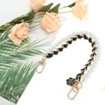 thumbnail image 4 of Unique Bargains 1 Pc Durable Camellia Faux Pearl Bag Extender Chain Black Zinc Alloy, 4 of 5