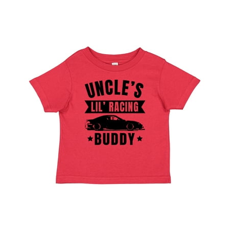 

Inktastic Uncles Lil Racing Buddy Gift Baby Boy or Baby Girl T-Shirt