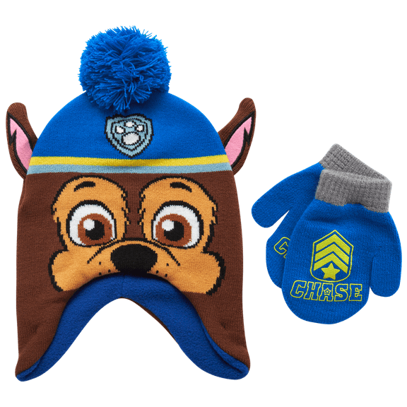 Nickelodeon Toddler Winter Hat, Kids Gloves or Toddlers Mittens, Paw Patrol Baby Beanie for Boy Ages 2-4