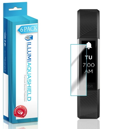 6 iLLumi AquaShield Clear Screen Protector for Fitbit Alta & Fitbit Alta HR