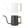 thumbnail image 3 of Advancent Regadera Pot - Materiales De moda y práctico Metal Acero inoxidable Regadera Pot negro Type2 NO2, 3 of 6