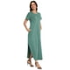 thumbnail image 4 of Vestido largo Jeqeocafy casual de verano de manga corta para mujer, 4 of 6