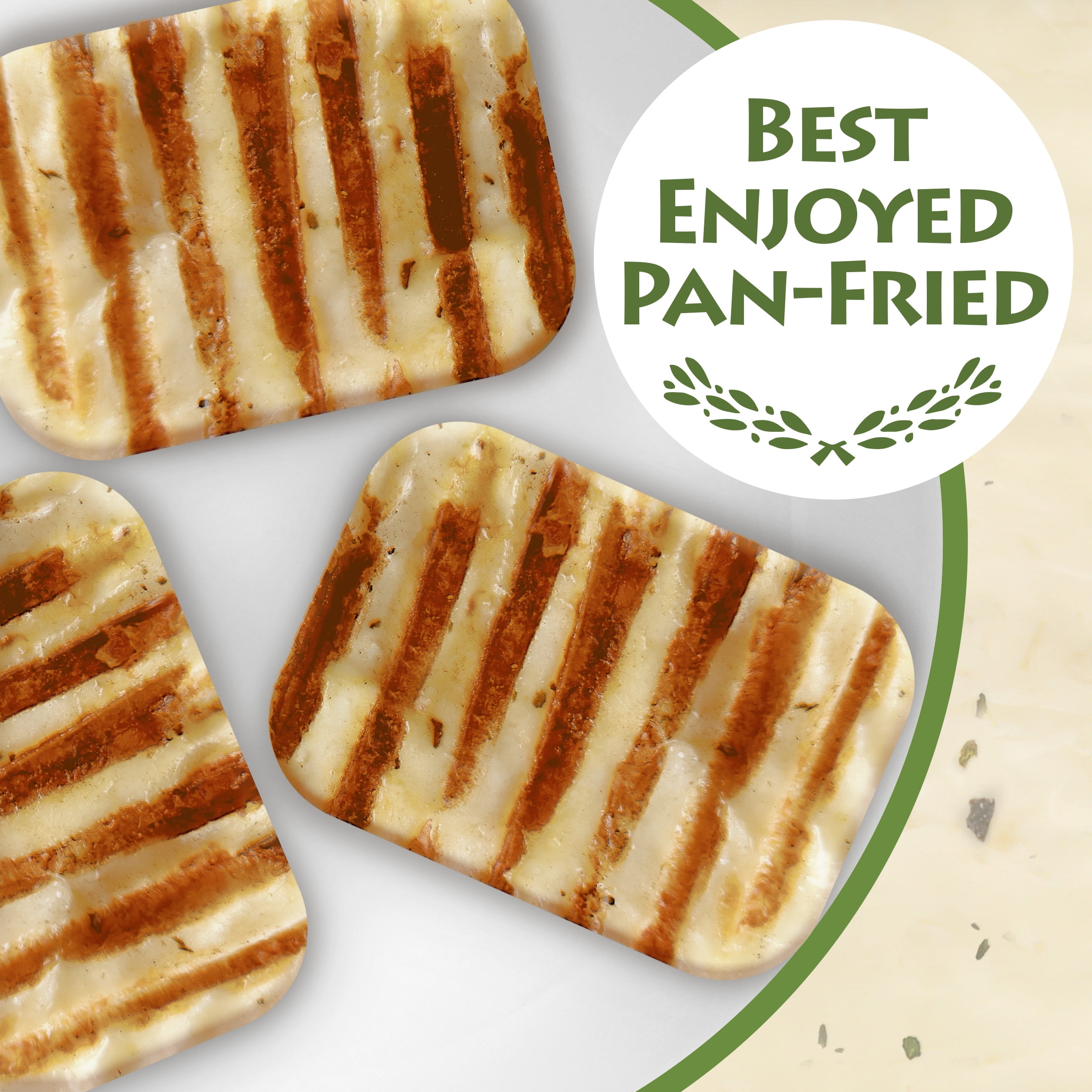 Greco Halloumi Cheese Chunk, 7.9 oz (Refrigerated)