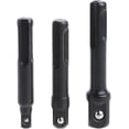 thumbnail image 1 of Impact Driver Rated Chrome Vanadium Steel Socket Adapter, 3-Piece Set For Electric Hammer Drill Transfers And Drill Percussions, 1 of 5