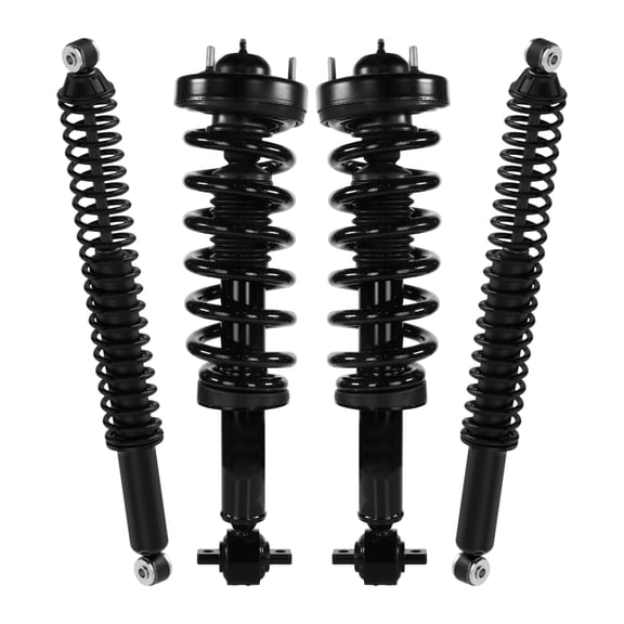 AutoShack Front Complete Strut & Coil Spring   Shock Absorber Replacement for 2014 Ford F-150 4-PC Kit