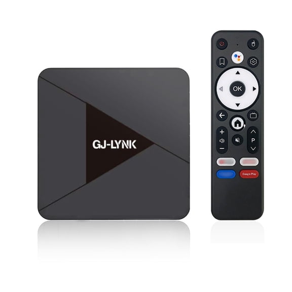 GK18 Android TV Box, Octa-Core Processor, 2GB RAM  16GB ROM, Android 14, Wi-Fi 6, BT5.2, 8K Ultra HD, HDR10 , IR Remote Control
