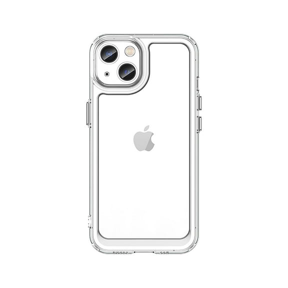 Feishell Clear Case for Apple iPhone 14 6.1 inch,Shockproof Slim Fit Non-Yellowing Transparent Anti-Scratch Lightweight Silicone Anti-Fingerprint Protective Phone Case,Clear
