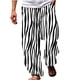 thumbnail image 2 of Pantalones largos de verano para hombre, informales, a la moda, con estampado 3D, cintura elástica, rectos, 2 of 5