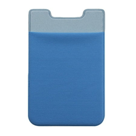 AkoaDa Mobile Phone Back Cards Holder Wallet Credit ID Card Pocket Adhesive Sticker