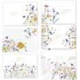 thumbnail image 1 of Gooji 4x6 Meadow Bloom Thank You Cards with Envelopes (Bulk 20-Pack) Matching Vellum Envelopes Assorted Bulk, 1 of 8