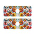 thumbnail image 7 of Yayeee Faucet Mat for Kitchen Sink 14.7" Diatomite Long Splash Guard Pad, Watercolor Tomatoes, 2 Pack, 7 of 7