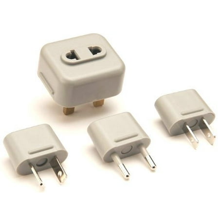 VCT VM 10S - World Travel Plug Adapter Kit for International Travel Includes Adapter for Europe, UK, China, Australia, Japan- Perfect for Laptop, Cell Phones & Other Dual Voltage (Best International Phone Cards Australia)