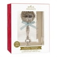 thumbnail image 7 of Hallmark Christmas Ornament (Baby's First Christmas Silver Rattle with Blue Ribbon 2025, Metal), 1 Count, 7 of 7