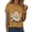 Yellow, variant on mgoYE Halloween Shirt for Women Spooky Season T-Shirt Halloween Pumpkin Ghost Fall Tees Top|Orange L