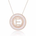 thumbnail image 1 of Collier Pendentif Alphabet A-Z Breloques Femme Chaîne Lettre Initiale, 1 of 9