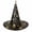 Black, variant on Leeye Halloween Classic Black Witch Hat, Pointed Wizard Accessory for Women Men Adults Party Cosplay, Black, 14.96x14.17in