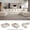Beige, variant on BEHOST 130" 6-Piece Modular Sectional Sofa with 2 Movable Ottomans, U-Shaped Cloud Couch for Living Room, Modern Chenille Deep Seat Sofa Set, Flexible Oversized Sleeper Couches, Modern Gray