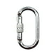thumbnail image 2 of Mosquetón de seguridad para escalada en roca de 25 kN, hebilla de conector colgante multifunción, resistente libre para senderismo, Plata, 2 of 5
