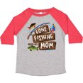 thumbnail image 3 of Inktastic Gone Fishing with My Mom Boys or Girls Toddler T-Shirt, 3 of 5