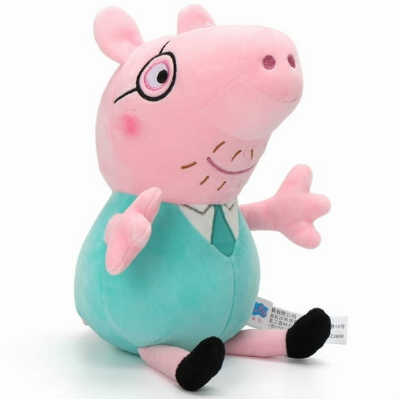 30CM Original Peppa Pig Page Pig Grandpa Pig Grandma Plush Toy Children Page Boy Girl Doll Peppa George Doll Birthday Gift
