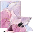 thumbnail image 1 of Funda giratoria Fintie para iPad de 9ª, 8ª y 7ª generación de 10,2 pulgadas, color rosa, 1 of 8