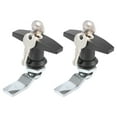 thumbnail image 1 of Unique Bargains 2pcs T Shaped Handle Door Lock Latch with Keys RV Truck Trailer Cabinet Tool Box Lock Zinc Alloy, 1 of 8