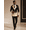 #1_Black, variant on Men's Blue and Beige Plaid Pattern and Double-Breasted Two-Piece Suit for Wedding, Prom and Formal Events