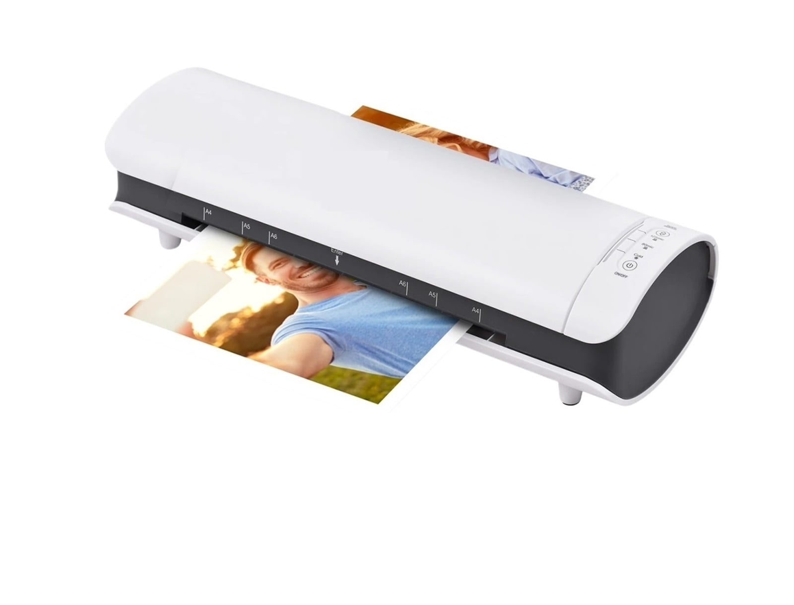 SL988 Desktop Laminator Machine Set A4 Size Hot and Cold Lamination For Long-term Use