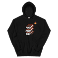 thumbnail image 3 of Itzus Collections Graphic Find Your Fire Motivational Hoodie, Black Unisex, Size S, 3 of 3