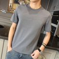 thumbnail image 3 of Camisetas con estampado de alfabeto para hombre, camisetas de gran tamaño para hombre, camisetas gráficas blancas, ropa barata y de alta calidad, nuevas en moda, 3 of 5