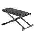 thumbnail image 1 of OULII 1Pc Black Guitar Footboard Performance Pedal Adjustable Height Guitar Practice Accessory, 1 of 8