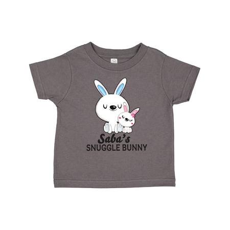 

Inktastic Sabas Snuggle Bunny Easter Gift Toddler Toddler Girl T-Shirt