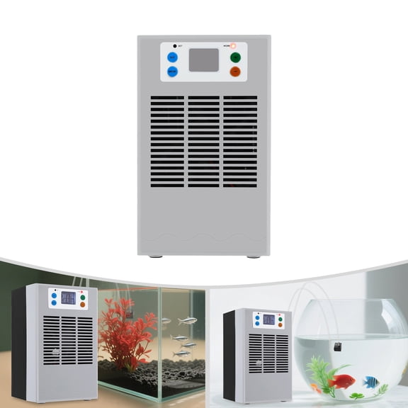 Plastic Fish Tank Cooler Heating Water Chiller, 100W Aquarium Chiller for Small Tank